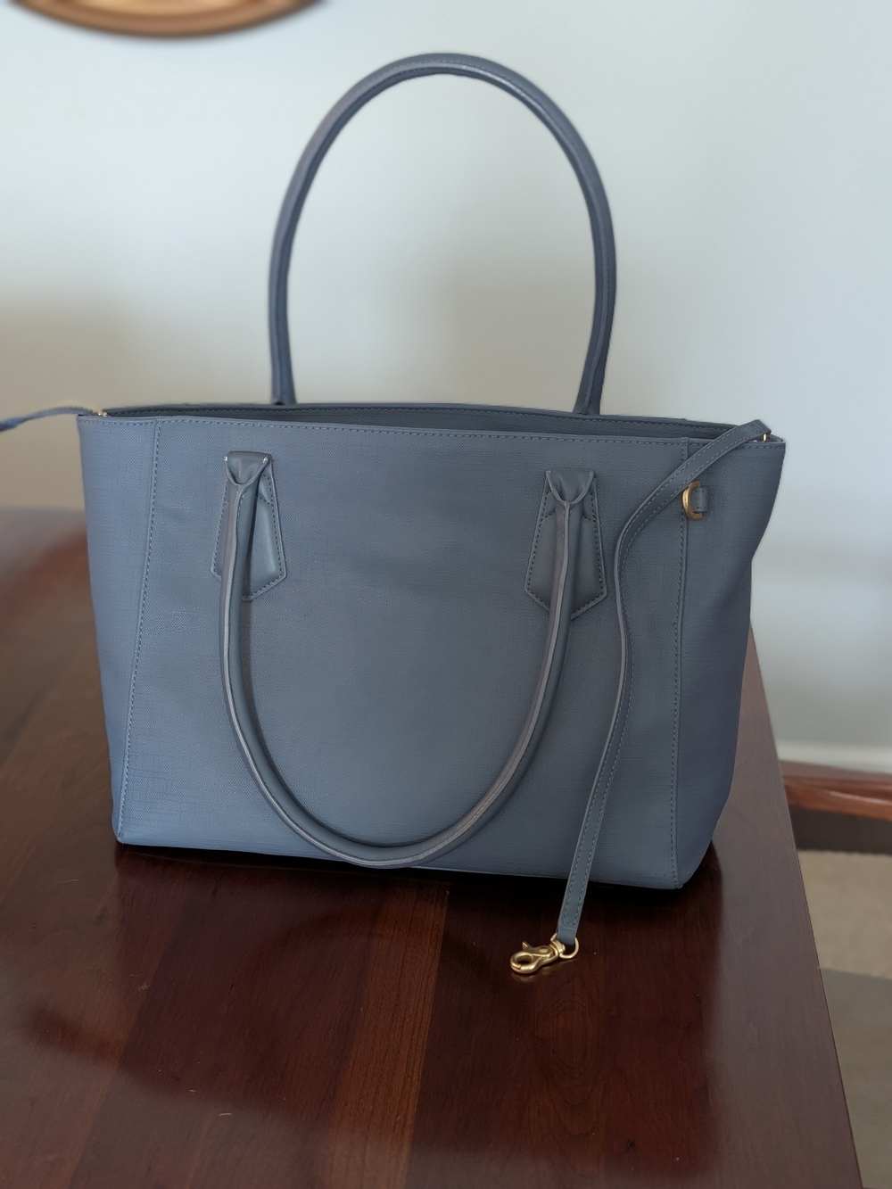 Dagne-Dover Women's Tote Bag in Slate Blue